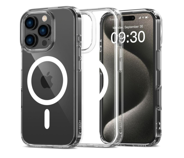 TECH-PROTECT Flexair Hybrid Magsafe do iPhone 16 Pro Max Clear 5906302311491 - 1278109 - zdjęcie